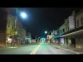 West Virginia Night Drive Northern Panhandle Small Towns