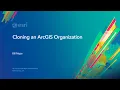 Cloning an ArcGIS Organization