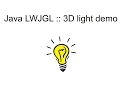 Java LWJGL 3D Light Demo
