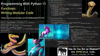 Programming With Python 11 Functions - Writing Modular Code