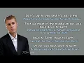 Lagu Down To Earth - Justin Bieber (Lirik dan Terjemahan)