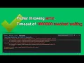 Flutter throwing error Timeout of X reached waiting for exclusive access to file Gradle