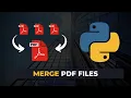 Merging PDFs in Python The EASY Way