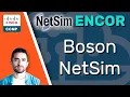 Boson NetSim for ENCOR Advanced Network Simulator ENCOR 350-401 Complete Course