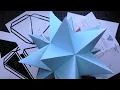 Diamond Press Moravian Star Dies Review Tutorial Three Sizes an Amazing Decorative Project