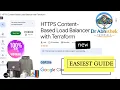 HTTPS Content-Based Load Balancer with Terraform FEB 2026