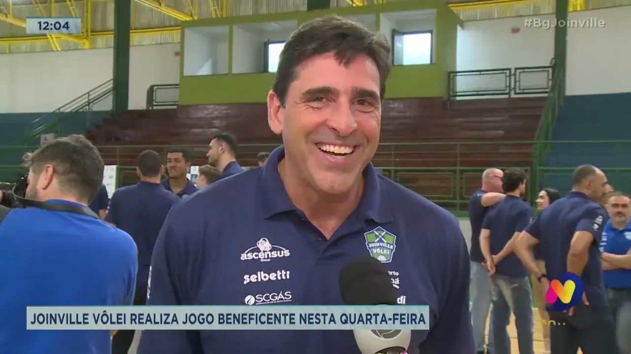 Joinville vôlei realiza jogo beneficente nesta quarta-feira