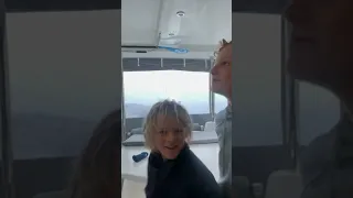 Brrr it’s getting cold! #boat #travel #brrr #chilly