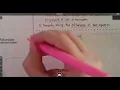 Algebra 1 10B Notes