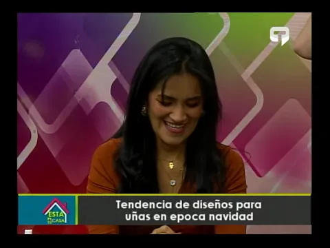 Tendencia de diseños para uñas en época navideña