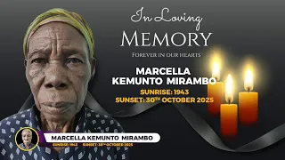 THELATE MAMA MARCELLA KEMUNTO MIRAMBO 