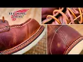 Red Wing Moc Toe 1907 Boots 6 Months of Regular Use