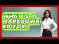 What Is A Markdown Editor - Ultimate Study Hacks