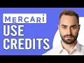 How To Use Mercari Credits How To Pay With Mercari Credits