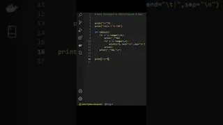 10 Print Any Table Python Programming