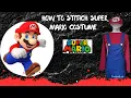 How to stitch Super Mario costume Easy tutorial Super Mario ThaiyalLab