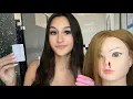 ASMR Nice girl does your nose piercing in the school bathroom GONE WRONG