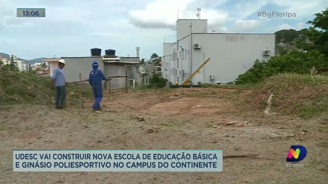Udesc vai construir nova escola de educação básica e ginásio poliesportivo em Florianópolis