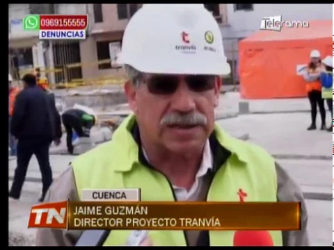 Avance de obras de tranvía a 58 días de concluir el plazo
