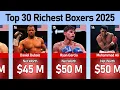 Top 30 Richest Boxers in the World 2025 Net Worth Ranking