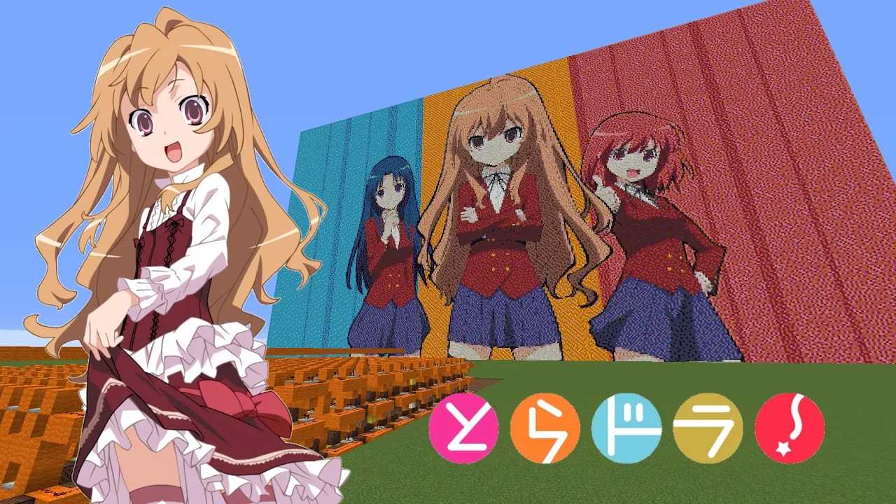 Free Download Minecraft とらドラ オレンジ を音ブロックで演奏してみた 2 02