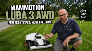 Our Mammotion LUBA 3 AWD is going to save us so a lot of time!