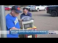 Wayland Baptist helps students move in