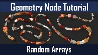 Geometry Nodes Random Arrays