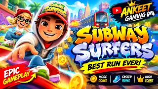 🛑 SUBWAY SURFERS LIVE II New High Score Challenge 🛑 ANKEET GAMING