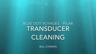 Catamaran Yacht Maintenance – Transducer Cleaning.  EP11