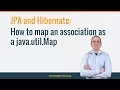 How to map an association as a java util Map