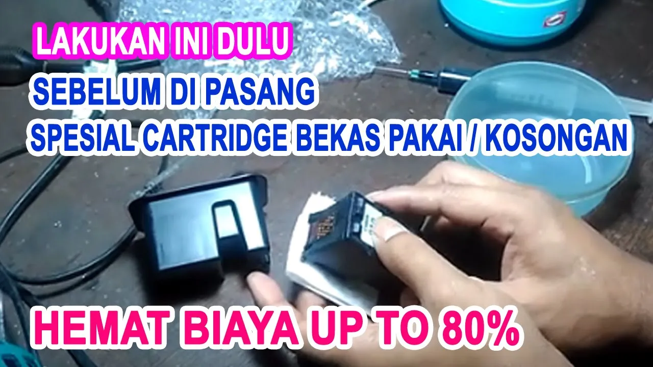 CARA KETAHUI CARTRIDGE RUSAK ATAU MASIH BAGUS ,LIHAT INI DULU SEBELUM GANTI CARTRIDGE CANON 810/811. 