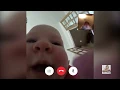 Hamster facetimes baby