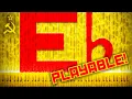 Rush Eb - PLAYABLE VERSION Piano Tutorial