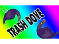 FACEBOOK PURPLE DANCING HEADBANGING BIRD STICKER MEME TRASH DOVE