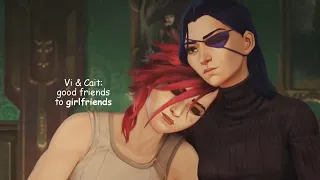 Vi & Caitlyn going from 'good friends' to girlfriends in 9 minutes