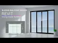 Easily Add Balcony Sliding Doors to Revit
