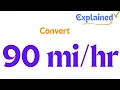 How to Convert 90 to