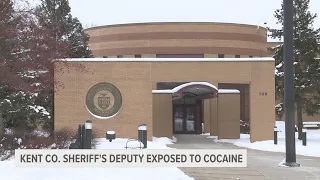 Kent County deputy suffers cocaine exposure while lodging DUI suspect at jail