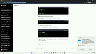 pip install pybind11 cmake