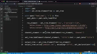 103 Python to process YAML with Codespaces