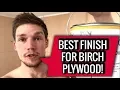 BEST FINISH FOR BIRCH PLY PLYWOOD - to Keep its Original Light Wood Colour Osmo PolyX Oil 3032