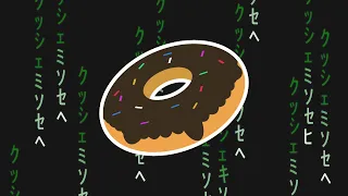 Spinning ASCII Donut in Python