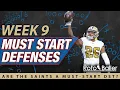 Defense Start Em Sit Em - Fantasy Football Week 9