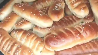 من كيلو دقيق وربع كيلو عجوه عملت ٣٥ رغيف فينو بالعجوه تحفه 