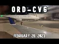 United Express CRJ-200LR - Chicago to Cincinnati