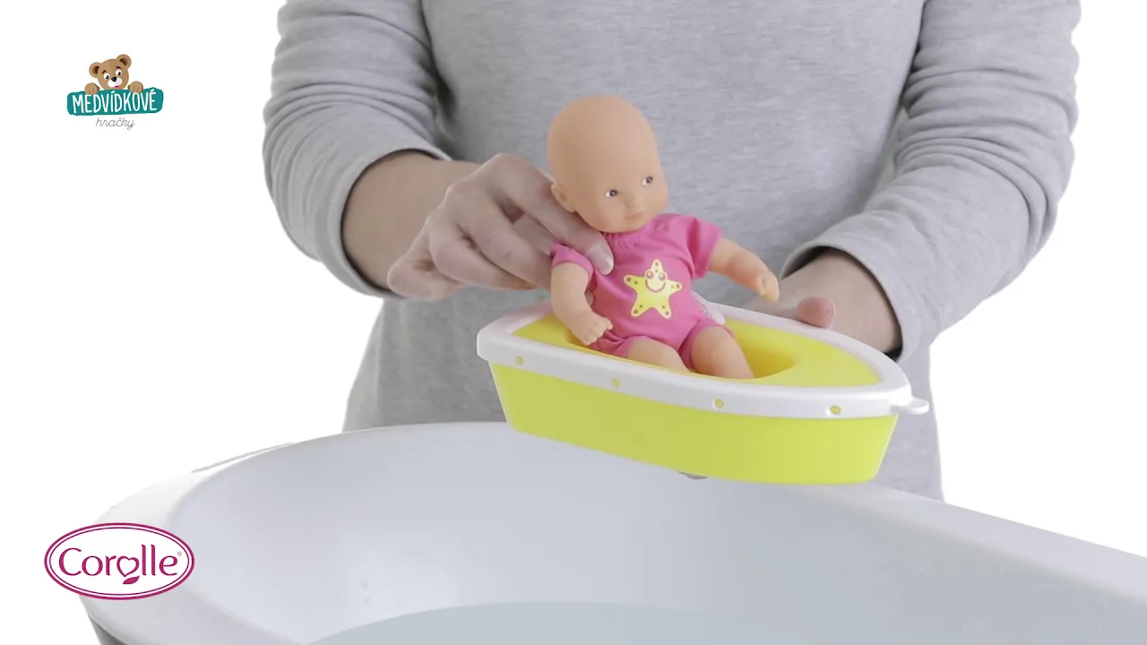 Panenky od 18 měsíců - Panenka Mini Bath Plouf Corolle - 4