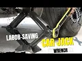 Car Jack Ratchet Wrench Tool Easy Labor-Saving Car Repair Jack for Emergency Use