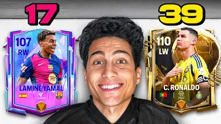 إشتريت أغلى لاعب من كل عمر في FC موبايل 