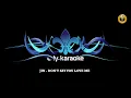 Jin - Don't Say You Love Me (Karaoke Version)s